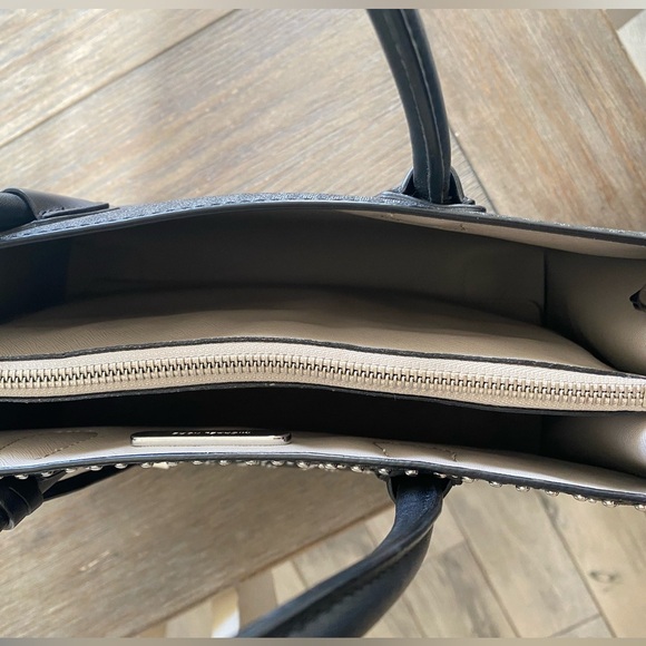 Michael Kors Black Studded Tote Bag - Picture 12 of 12